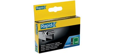 Rapid Agrafe fil plat no. 140, 10 mm, grand paquet