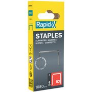 Rapid Agrafe fil fin no. 53, 12 mm, petit paquet