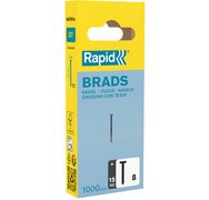 Rapid spijker nr. 8, 30 mm, verzinkt, kleine verpakking.