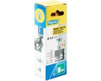 Rapid Krimpmoer M6, van staal, in een kartonnen doos