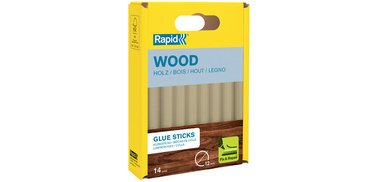 Rapid Bâton de colle bois, diamètre: 12 mm, long