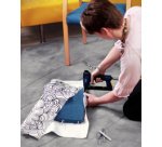 Rapid Agrafeuse à air comprimé PS101, bleu