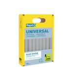 Rapid Bâton de colle universel transparent, diamètre: 12 mm