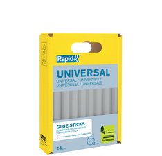 Rapid Bâton de colle universel transparent, diamètre: 12 mm
