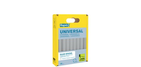 Rapid Bâton de colle universel transparent, diamètre: 12 mm
