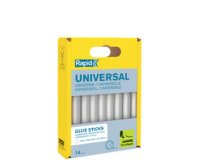 Rapid Bâton de colle universel blanc, diamètre: 12 mm