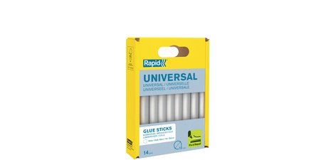 Rapid Bâton de colle universel blanc, diamètre: 12 mm