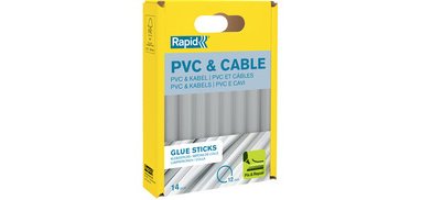 Rapid Bâton de colle PVC & câbles, diamètre: 12 mm, long