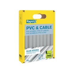 Rapid Bâton de colle PVC & câbles, diamètre: 12 mm, court