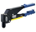 Rapid Multifunctionele klinknageltang RP60 met draaibare kop, blauw/geel