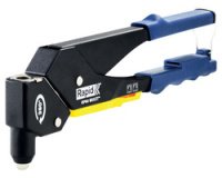 Rapid Multifunctionele klinknageltang RP60 met draaibare kop, blauw/geel