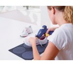 Rapid Pistolet à colle EG212, 20 wattts, bleu