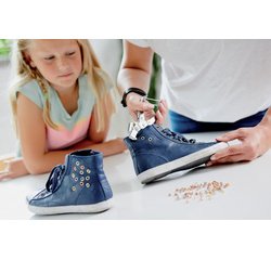 Rapid Pince à oeillets RP05, puissance: 30 feuilles, acier