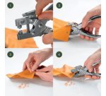 Rapid Pince à oeillets RP05, puissance: 30 feuilles, acier