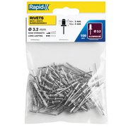 Rapid Rivet aveugle standard, 4,8 x 16 mm, en aluminium