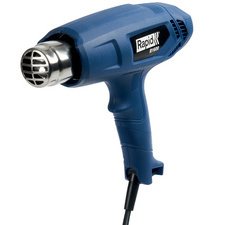 Rapid Pistolet à air chaud R1600, 1.600 watts, bleu