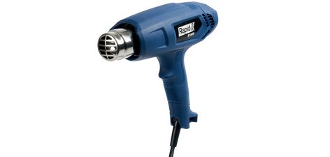 Snel heteluchtpistool R1600, 1.600 watt, blauw