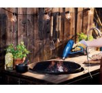 Rapid Pistolet à air chaud R1800, 1.800 watts, bleu