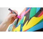 Marqueur à pigment PC-5BR BRUSH, présentoir de 60