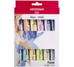 ROYAL TALENS Peinture acrylique AMSTERDAM Pastel, 12 x 20 ml