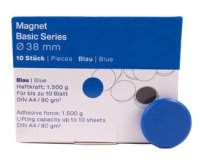 Aimant rond 'Basic', 38 mm