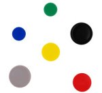 Aimant rond 'Basic', 38 mm