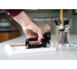 Rapid Agrafeuse Compacta, noir/argent