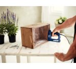 Rapid Agrafeuse/cloueuse électrique ESN114, bleu