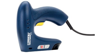 Rapid Agrafeuse/cloueuse électrique E100, bleu