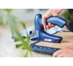 Rapid Agrafeuse/cloueuse électrique E100, bleu