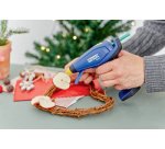 Rapid Pistolet à colle sans fil BGX7, 10 watts, bleu/jaune