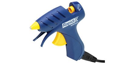 Rapid EG Point Glue Gun, detachable cord, blue/yellow