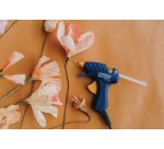 Rapid Pistolet à colle EG Point, cordon amovible, bleu/jaune