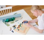 Rapid Pistolet à colle EG Point, cordon amovible, bleu/jaune