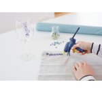 Rapid Pistolet à colle EG Point, cordon amovible, bleu/jaune