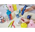 Rapid Stylo à colle EG Pen, bleu/jaune/noir