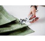 Rapid Pince à poinçon RP03, en métal, argent