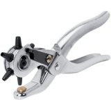 Rapid Pince à poinçon RP03, en métal, argent