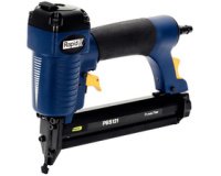 Rapid nietmachine/spijkermachine met perslucht PBS121, blauw/geel