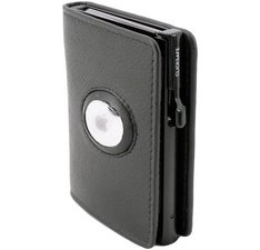 Portemonnee SLIM met AirTag-behuizing, zwart
