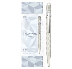 Stylo à bille 849 ALPINE FROST, blanc
