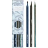 Crayons graphite ALPINE FROST, set de 3