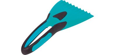 2K scraper with soft handle, length: 215 mm