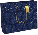 Christmas gift bag 'Azurite', shopping