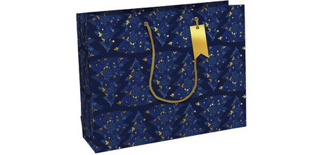 Azurite, Excellia, sac shopping 37,3x11,8x27,5 cm - Bleu