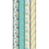 Kraft blanc 60g, Jungle 2x0,70m, en carton prés. de 30rlx - Assortiment