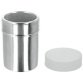 Saupoudreuse sucre/cacao, inox, argent