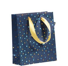 Sachet cadeau de Noël 'Nuit bleutée',shopping