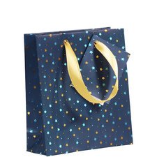 Sachet cadeau de Noël 'Nuit bleutée',shopping
