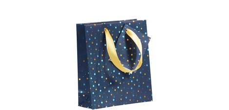 Nuit bleutée, sac petit 12x4,5x13,5cm - Bleu